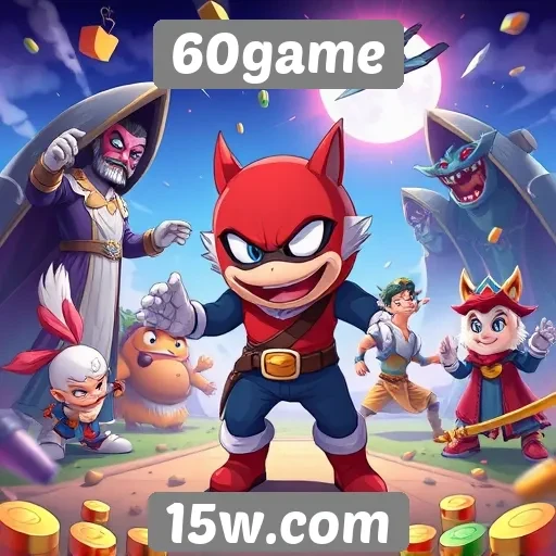 Plataforma 60game oferece diversidade em gêneros de jogos