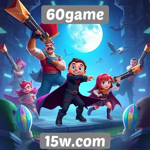 60game oferece variedade de jogos para diferentes estilos