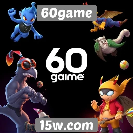 Principais jogos em destaque no 60game
